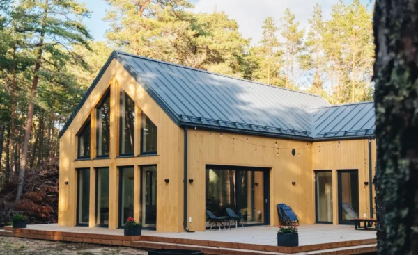 Soome Maja puitmaja, elementmaja projekt Ööbik.