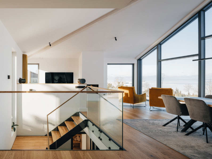 Soome Maja puitmaja, elementmaja eriprojekt. Hubane disainmaja.