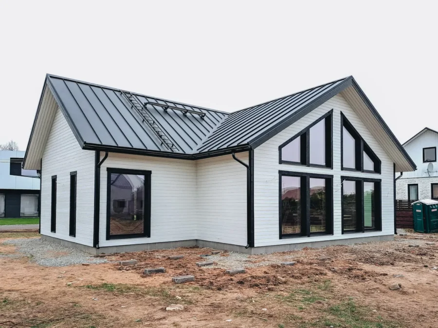 Soome Maja puitmaja, elementmaja projekt Pääsuke.