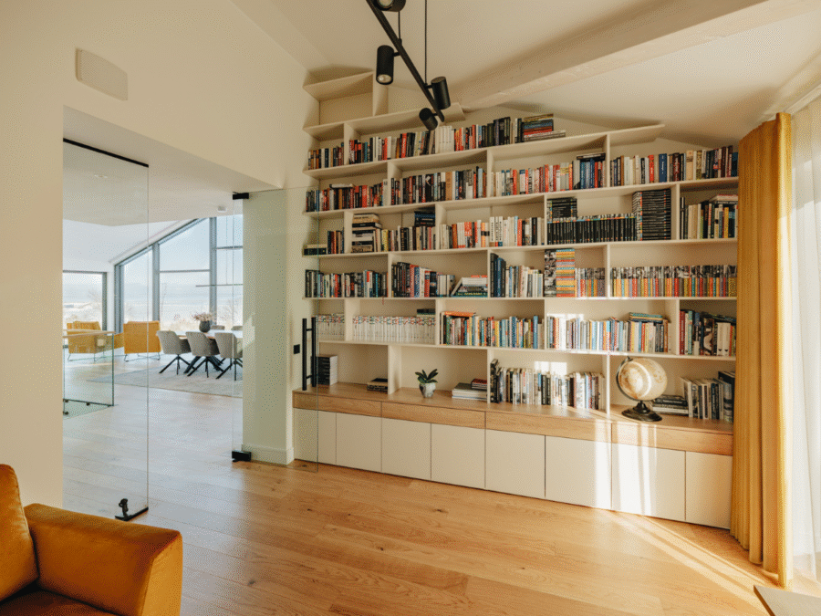 Soome Maja puitmaja, elementmaja eriprojekt. Hubane disainmaja.