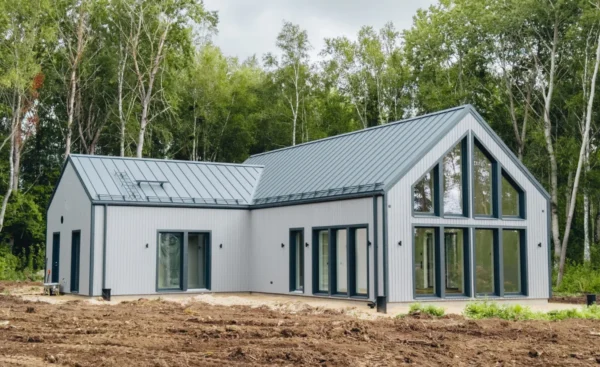 Soome Maja puitmaja, elementmaja projekt Ööbik.