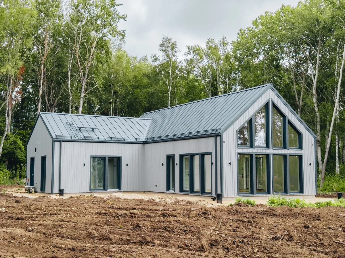Soome Maja puitmaja, elementmaja projekt Ööbik.